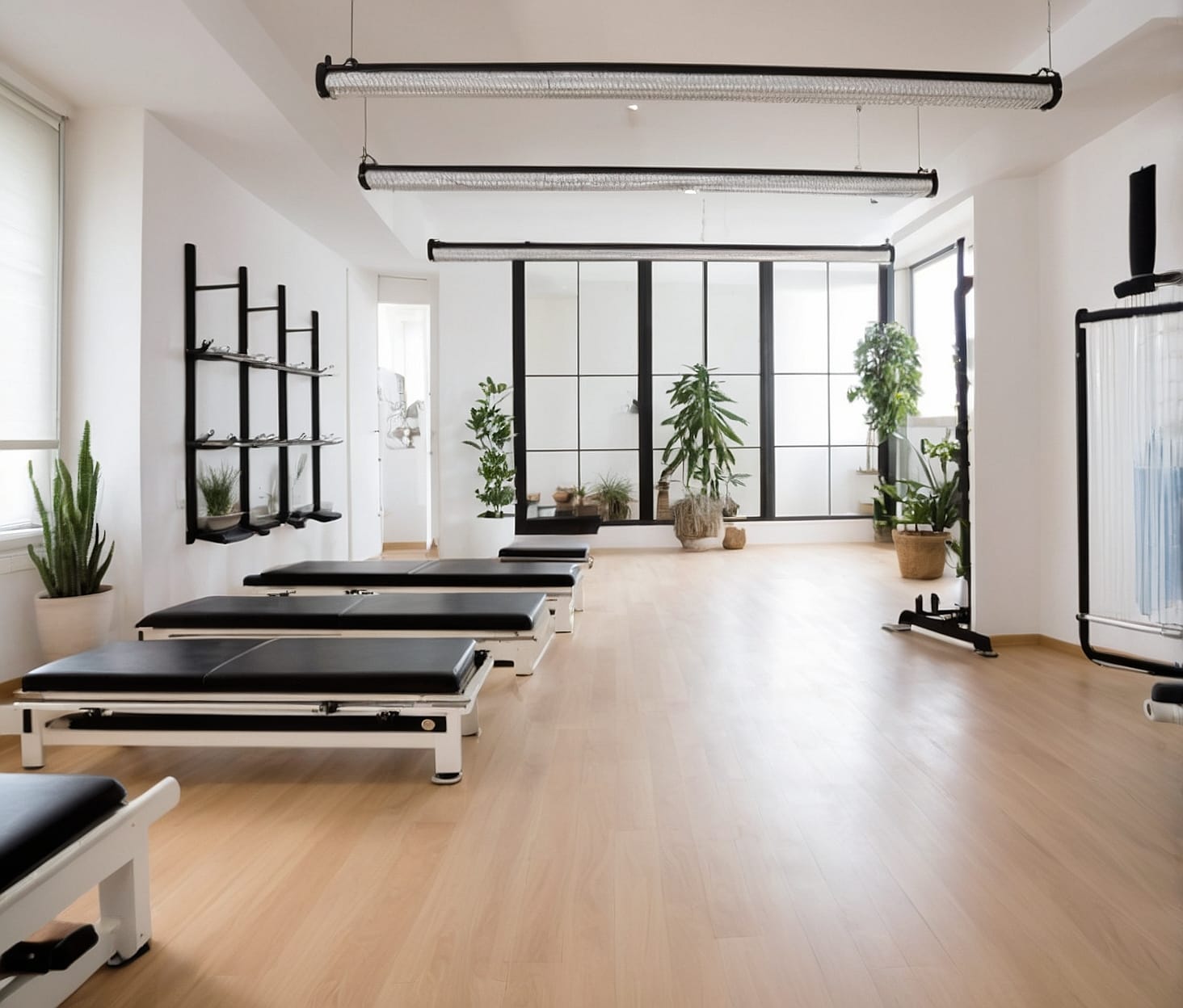 Sesión de pilates para bienestar integral